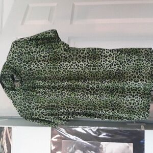Preloved Mock neck blouse